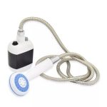 Hordozható kemping zuhany, kültéri zuhany szett kempingezéshez, utazáshoz és kertbe