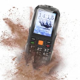   Hardphone kártyafüggetlen túlélő dupla SIM kártyás strapabíró mobiltelefon – csepp-, por- és ütésálló