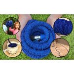 60 méteres rugalmas, a víz nyomására táguló, csavarodásmentes slag, locsolótömlő szett - ajándék többfokozatos locsolófejjel!