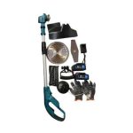 Kimiyo akkumulátoros fűnyíró, szegélynyíró 2 db akkumulátorral