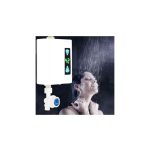 XCB-001 Elektromos átfolyós vízmelegítő LCD képernyővel tusrózsával