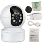 HD WiFi okoskamera / biztonsági kamera / babafigyelő éjjellátó funkcióval