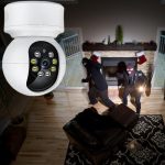 HD WiFi okoskamera / biztonsági kamera / babafigyelő éjjellátó funkcióval